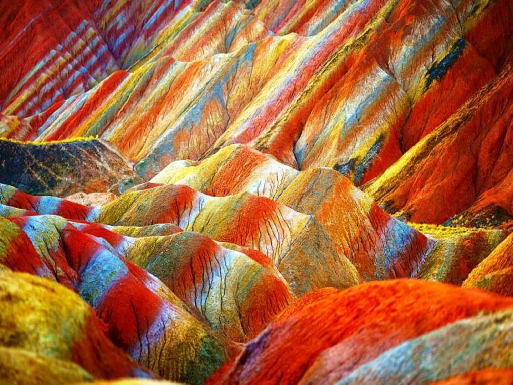 صخره های Danxia چین